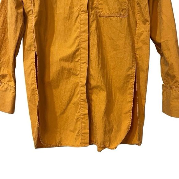 Mijeong Park mustard yellow tunic button up Medium - Picture 9 of 11